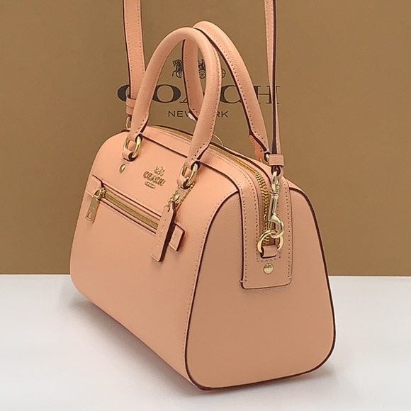 COACH ROWAN SATCHEL COLOR:
Gold/Faded Blush - Picture 3 of 16